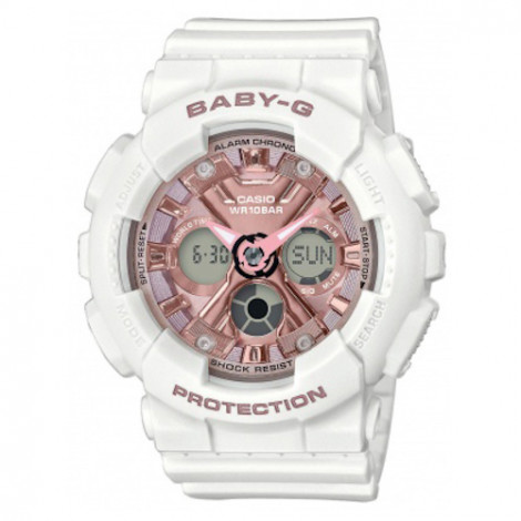 Sportowy zegarek damski CASIO BA-130-7A1ER Baby-G (BA1307A1ER)