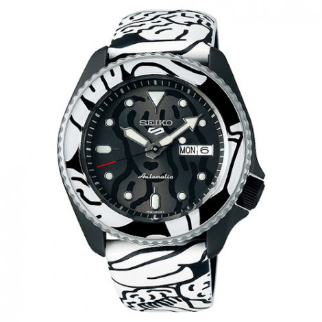 Sportowy zegarek męski SEIKO 5 Sports Auto Moai Limited Edition SRPG43K1