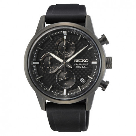 Sportowy zegarek męski SEIKO Chronograph Titanium SSB393P1