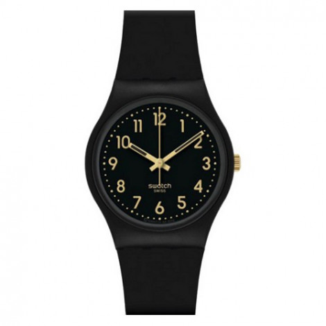 Szwajcarski, modowy zegarek damski SWATCH Originals Gent GB274 GOLDEN TAC