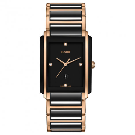 Szwajcarski elegancki zegarek męski RADO Integral Diamonds R20207712