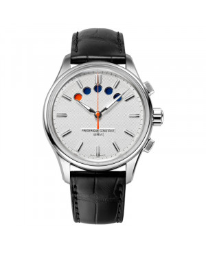 Szwajcarski elegancki zegarek męski FREDERIQUE CONSTANT YACHT TIMER FC-380ST4H6 (FC380ST4H6)