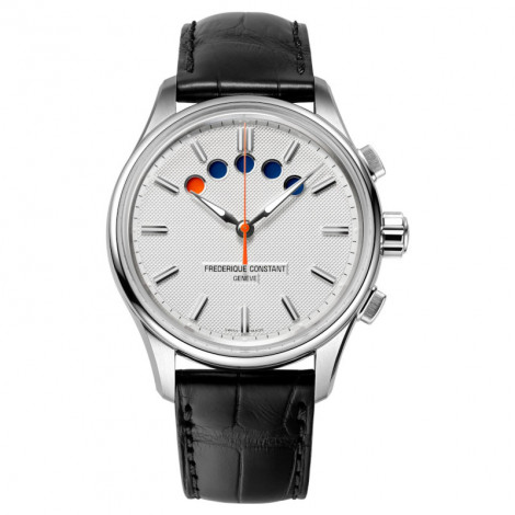 Szwajcarski elegancki zegarek męski FREDERIQUE CONSTANT YACHT TIMER FC-380ST4H6 (FC380ST4H6)