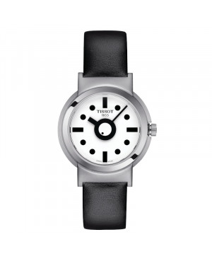 Szwajcarski modowy zegarek damski TISSOT Heritage Memphis Lady T134.210.17.011.00 (T1342101701100)