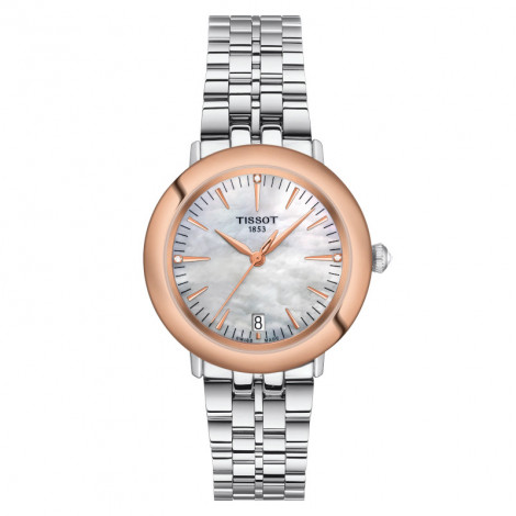 Szwajcarski klasyczny zegarek damski  TISSOT Glendora 18K T929.210.41.116.00 (T9292104111600)