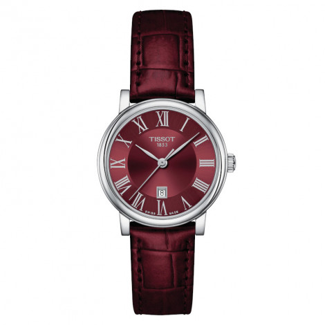 Szwajcarski klasyczny zegarek damski TISSOT Carson Premium Lady T122.210.16.373.00 (T1222101637300)