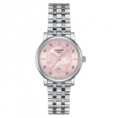 Szwajcarski klasyczny zegarek damski TISSOT Carson Premium Lady T122.210.11.159.00 (T1222101115900)