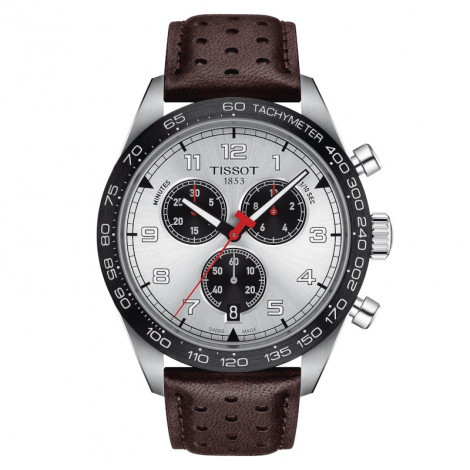 Szwajcarski sportowy zegarek męski TISSOT  PRS 516 Chronograph T131.617.16.032.00 (T1316171603200)