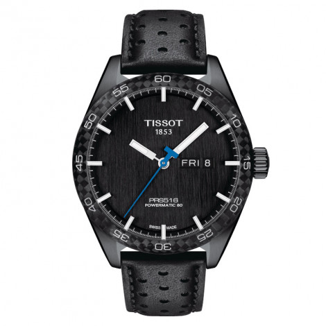 Szwajcarski sportowy zegarek męski TISSOT  PRS 516 Powermatic 80 T100.430.36.051.02 (T1004303605102)