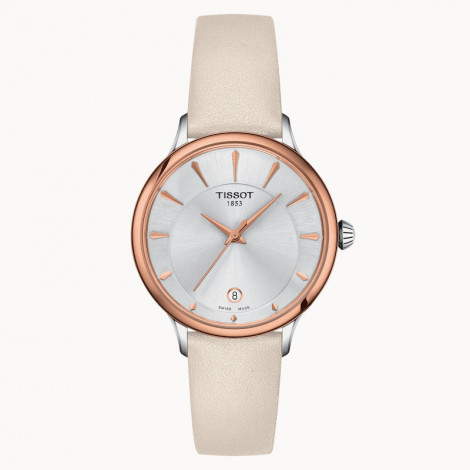 Szwajcarski klasyczny zegarek damski TISSOT Odaci-T T133.210.26.031.00 (T1332102603100)
