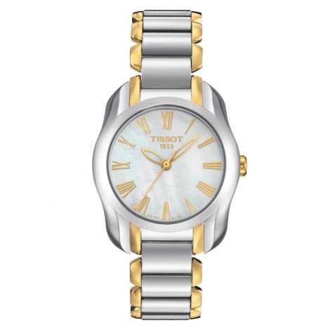 Szwajcarski elegancki zegarek damski TISSOT T-Wave T023.210.22.113.00 (T0232102211300)
