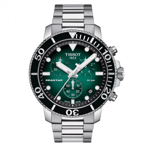 Szwajcarski sportowy zegarek męski TISSOT Seastar 1000 T120.417.11.091.01 (T1204171109101)