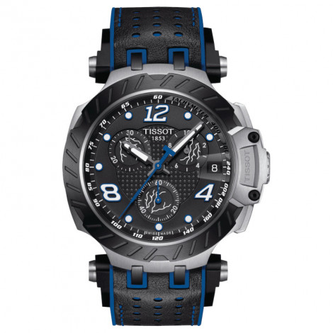 Szwajcarski sportowy zegarek męski TISSOT T-Race Thomas Luthi 2020 Limited Edition T115.417.27.057.03 (T1154172705703)