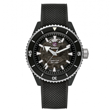 Szwajcarski sportowy zegarek męski RADO Captain Cook High-Tech Ceramic R32127156