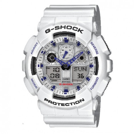 CASIO GA-100A-7AER Sportowy zegarek męski Casio G-shock