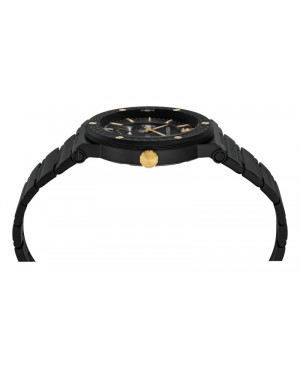 czarny zegarek Versace