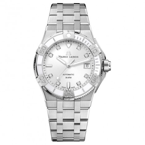 Szwajcarski klasyczny zegarek damski MAURICE LACROIX AIKON Venturer AI6057-SS00F-150-F (AI6057SS00F150F)