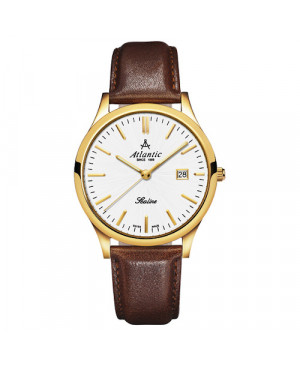 Szwajcarski klasyczny zegarek męski ATLANTIC Sealine 62341.45.21 (623414521)
