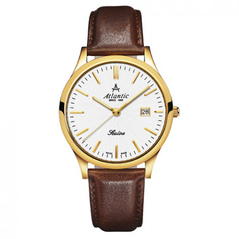 Szwajcarski klasyczny zegarek męski ATLANTIC Sealine 62341.45.21 (623414521)