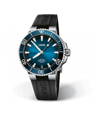 Szwajcarski zegarek męski do nurkowania ORIS Aquis Date Calibre 400 01 400 7769 4135-07 4 22 74FC (01400776941350742274FC)