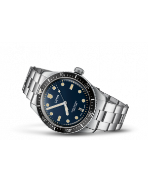 Szwajcarski zegarek męski do nurkowania ORIS Divers Sixty-Five 01 733 7707 4055-07 8 20 18 (01733770740550782018)