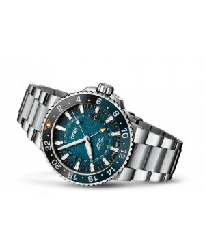 Szwajcarski zegarek męski do nurkowania ORIS Whale Shark Limited Edition 01 798 7754 4175 SET (0179877544175SET)
