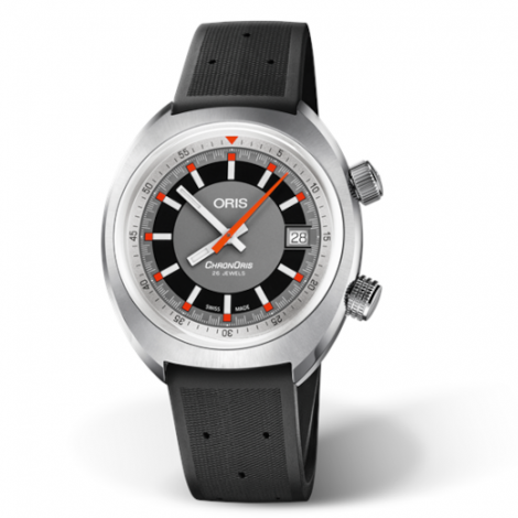 Szwajcarski, sportowy zegarek męski ORIS CHRONORIS DATE 01 733 7737 4053-07 4 19 01FC (01733773740530741901FC