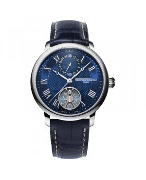 Szwajcarski klasyczny zegarek męski FREDERIQUE CONSTANT Slimline Monolithic Manufacture FC-810MCN3S6
