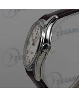 Klasyczny zegarek męski ATLANTIC 52752.41.93S Worldmaster (527524193S)