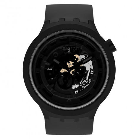 Modowy szwajcarski zegarek męski SWATCH Bioceramic SB03B100