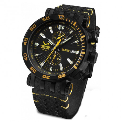 Sportowy zegarek męski VOSTOK EUROPE Energia Chrono Limited Edition VK61/575C589 (VK61575C589)