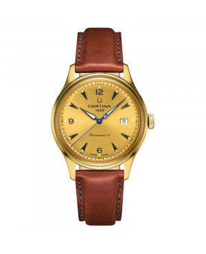 Szwajcarski klasyczny zegarek męski CERTINA DS Powermatic 80 C038.407.36.367.00 (C0384073636700)