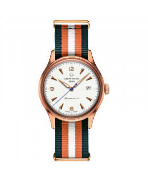 Szwajcarski klasyczny zegarek męski CERTINA DS Powermatic 80 C038.407.38.037.00 (C0384073803700)