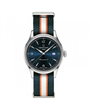 Szwajcarski klasyczny zegarek męski CERTINA DS Powermatic 80 C038.407.18.047.00 (C0384071804700)