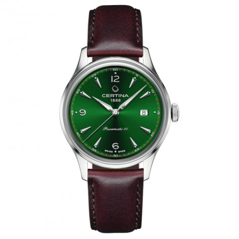 Szwajcarski klasyczny zegarek męski CERTINA DS Powermatic 80 C038.407.16.097.00 (C0384071609700)