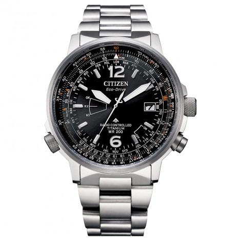 Sportowy zegarek męski CITIZEN PROMASTER PILOT CB0230-81E (CB023081E)