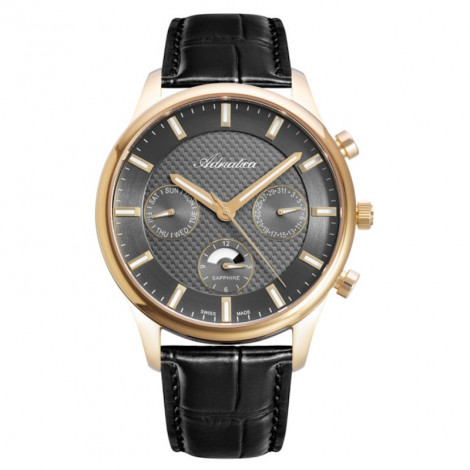 Szwajcarski elegancki zegarek męski ADRIATICA A8323.1217QF (A83231217QF)