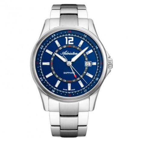 Szwajcarski elegancki zegarek męski ADRIATICA A8325.5155Q (A83255155Q)