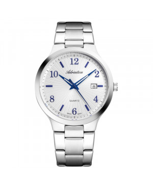 Szwajcarski elegancki zegarek męski ADRIATICA A1006.51B3Q (A100651B3Q)