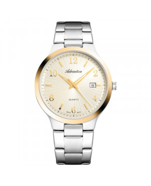 Szwajcarski elegancki zegarek męski ADRIATICA A1006.2151Q (A10062151Q)
