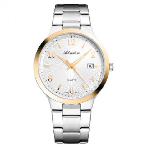 Szwajcarski elegancki zegarek męski ADRIATICA A1006.2153Q (A10062153Q)
