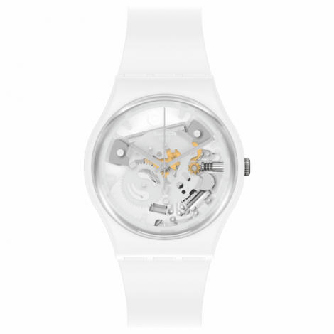 Szwajcarski modowy zegarek damski SWATCH Bioceramic SO31W102