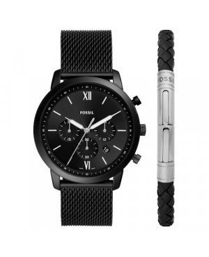 Modowy zegarek męski FOSSIL NEUTRA CHRONO FS5786SET