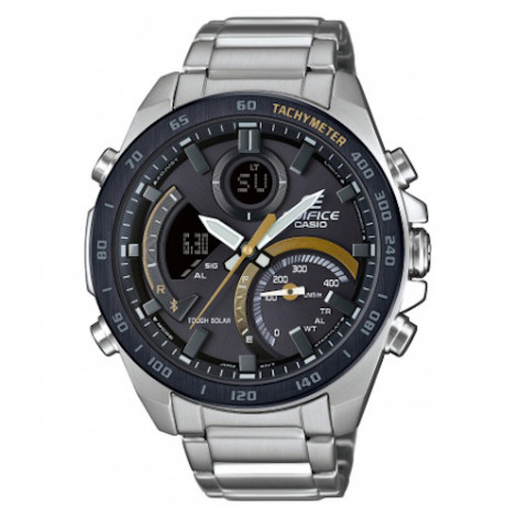 Sportowy zegarek męski CASIO Edifice Premium ECB-900DB-1CER (ECB900DB1CER)
