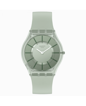 Szwajcarski modowy zegarek damski SWATCH VERT D'EAU SS08G103