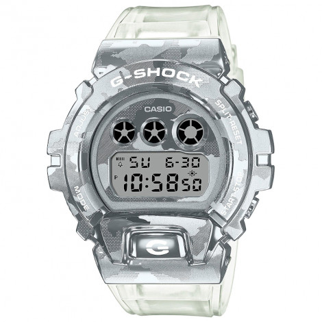 Sportowy zegarek męski CASIO G-SHOCK Metal Covered Series GM-6900SCM-1ER (GM6900SCM1ER)