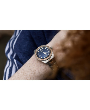 Szwajcarski, klasyczny zegarek męski ORIS  Divers Sixty-Five 01 733 7720 4354-07 8 21 18 (01733772043540782118)