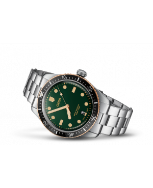 Szwajcarski, klasyczny zegarek męski ORIS  Divers Sixty-Five 01 733 7707 4357-07 8 20 18 (01733770743570782018)
