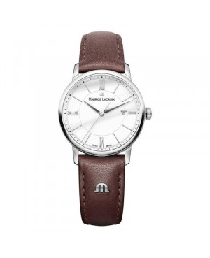 Szwajcarski elegancki zegarek damski MAURICE LACROIX ELIROS Date EL1094-SS001-110-1 (EL1094SS0011101)