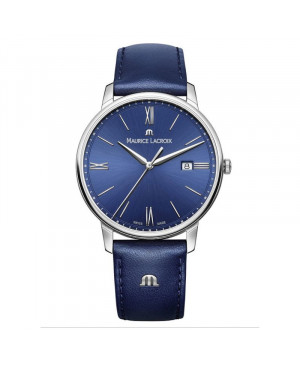 Szwajcarski elegancki zegarek męski MAURICE LACROIX ELIROS Date EL1118-SS001-410-1 (EL1118SS0014101)